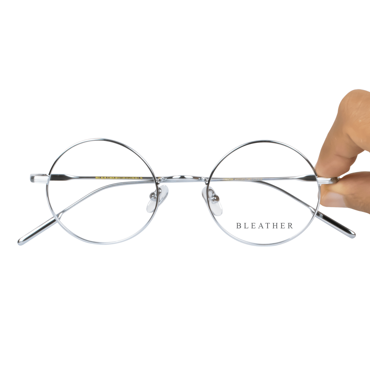 Lunettes de vue unisex :Bleather ORION C2 Silver - Drlunettes