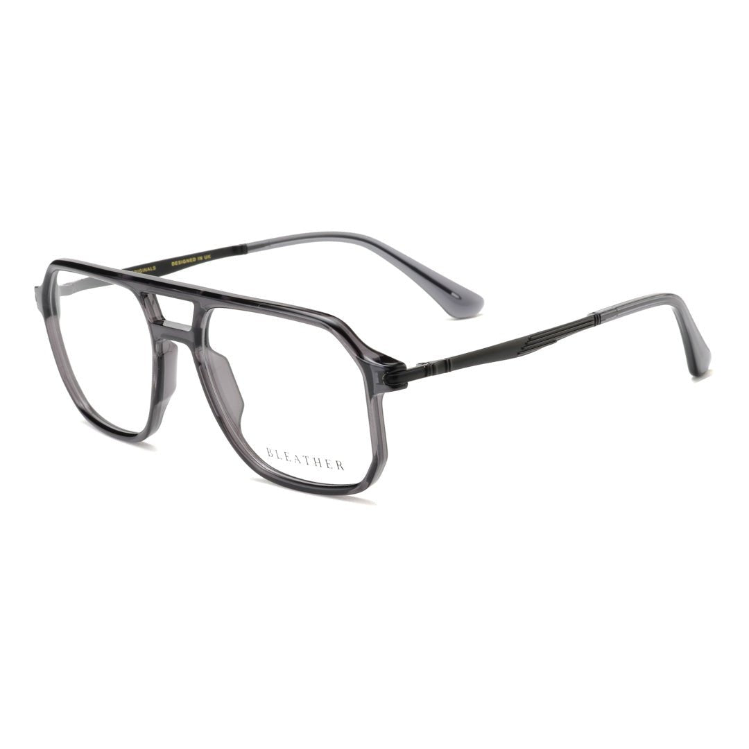 Lunettes de vue unisex: Bleather Thorne Gris - Drlunettes