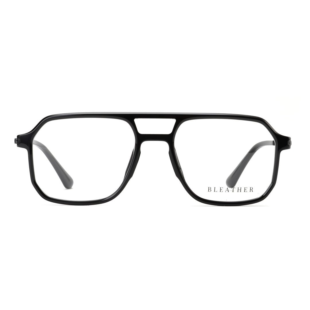 Lunettes de vue unisex: Bleather Thorne Noir - Drlunettes