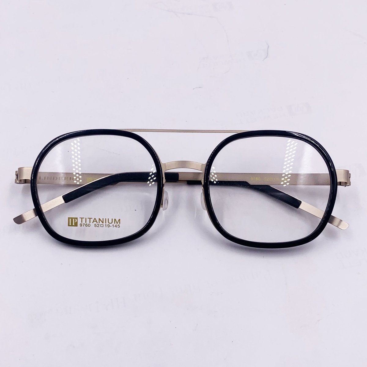 Lunettes de vue unisex: Lindberg 9760 Gold - Drlunettes