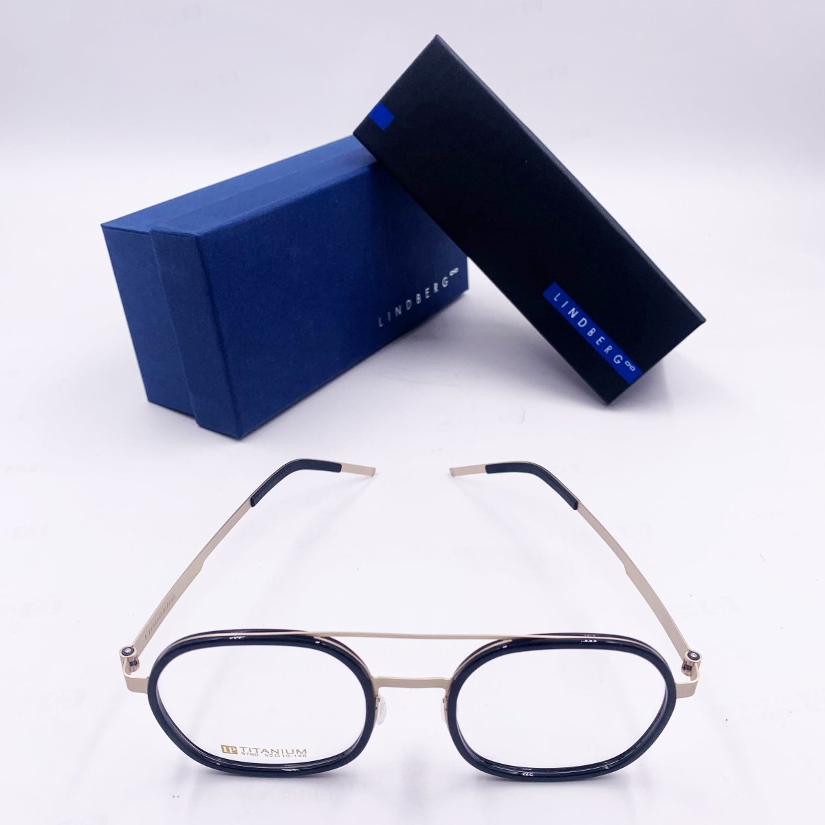 Lunettes de vue unisex: Lindberg 9760 Gold - Drlunettes