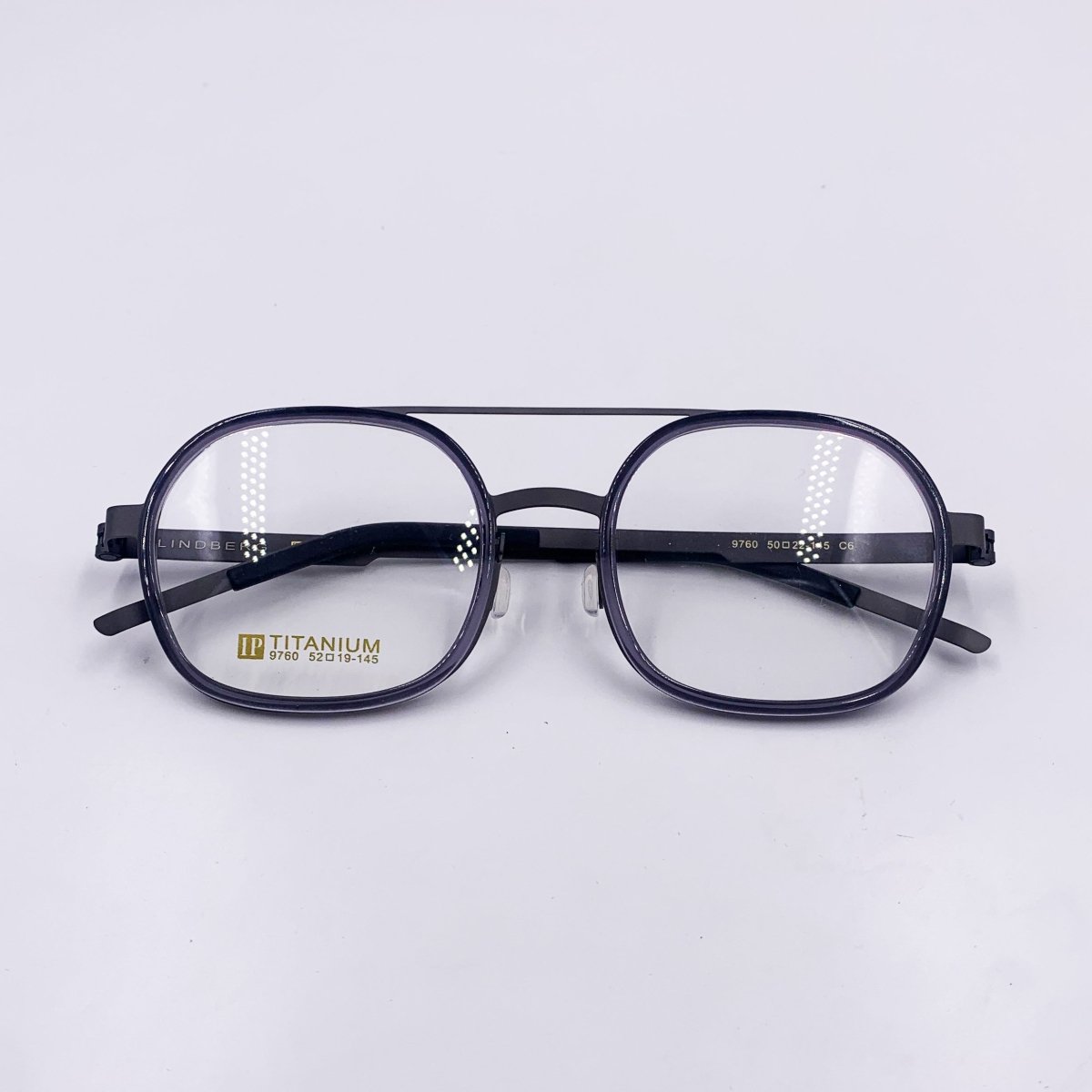 Lunettes de vue unisex: LINDBERG 9760 Titanium Gris. - Drlunettes
