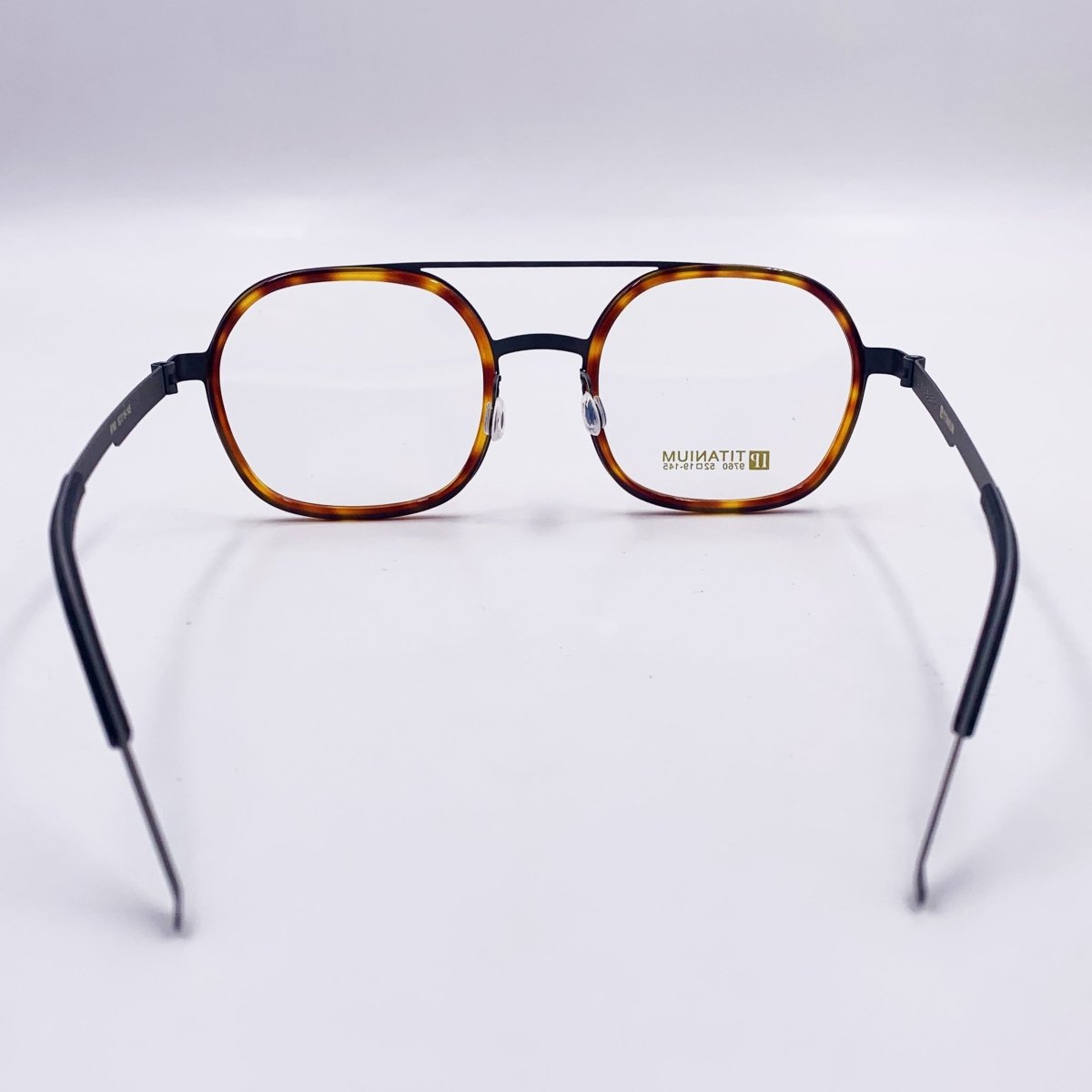 Lunettes de vue unisex: LINDBERG 9760 Titanium Havane/Gris. - Drlunettes