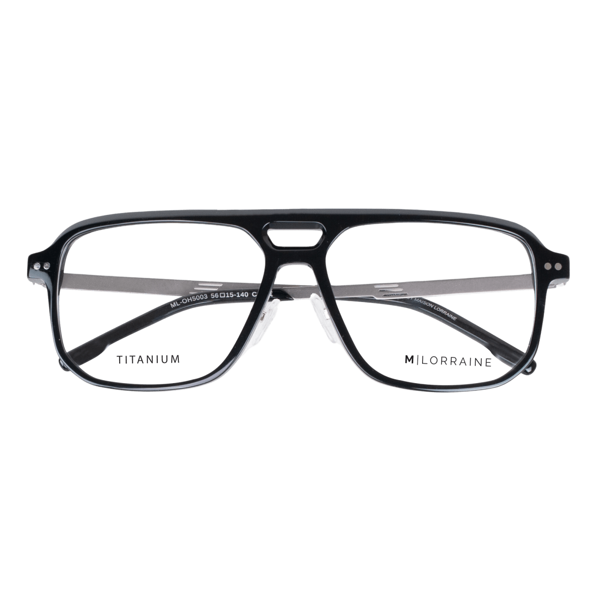 Lunettes de vue Unisex: Maison Lorraine ML - OH5003 C1 Noir - Drlunettes