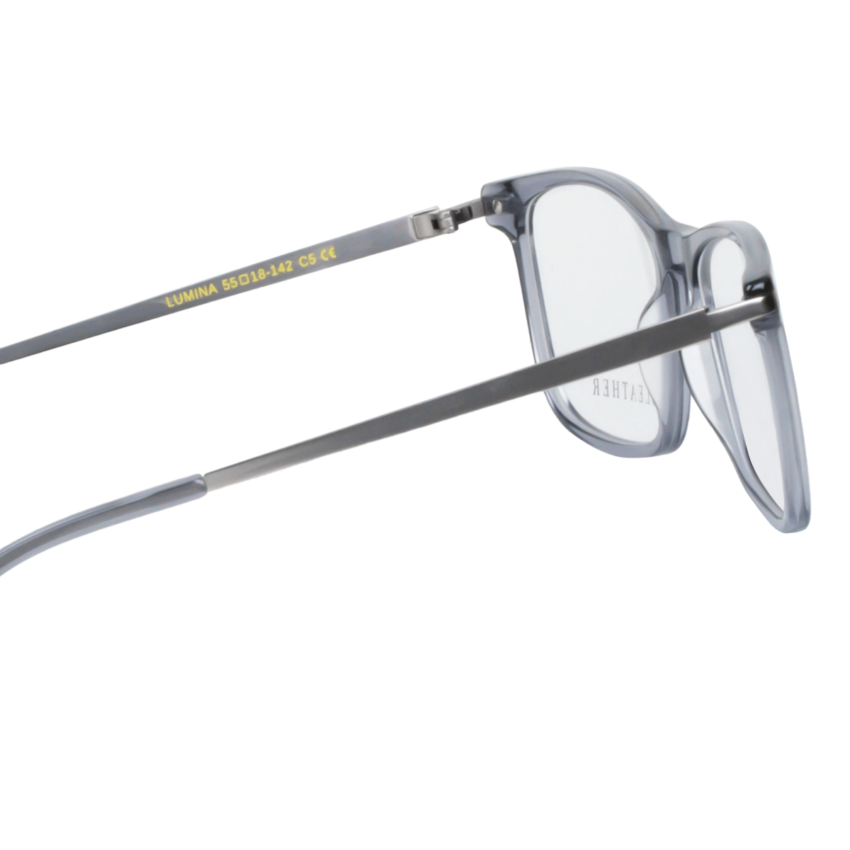 Optique :Bleather LUMINA C5 Gris trans - Drlunettes