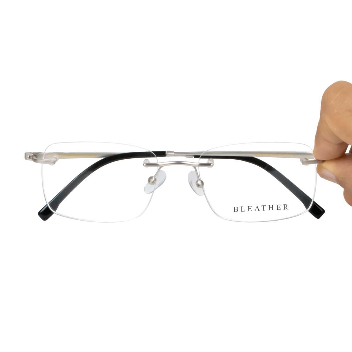 Optique :Bleather QUASAR C4 Silver - Drlunettes