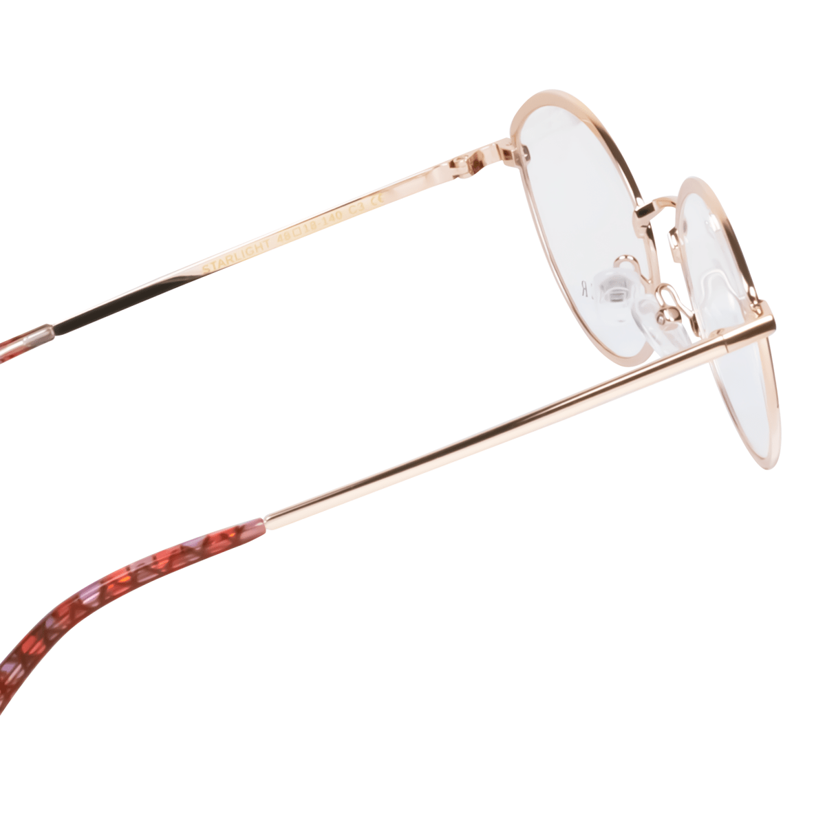 Optique :Bleather STARLIGHT C3 Rosegold - Drlunettes