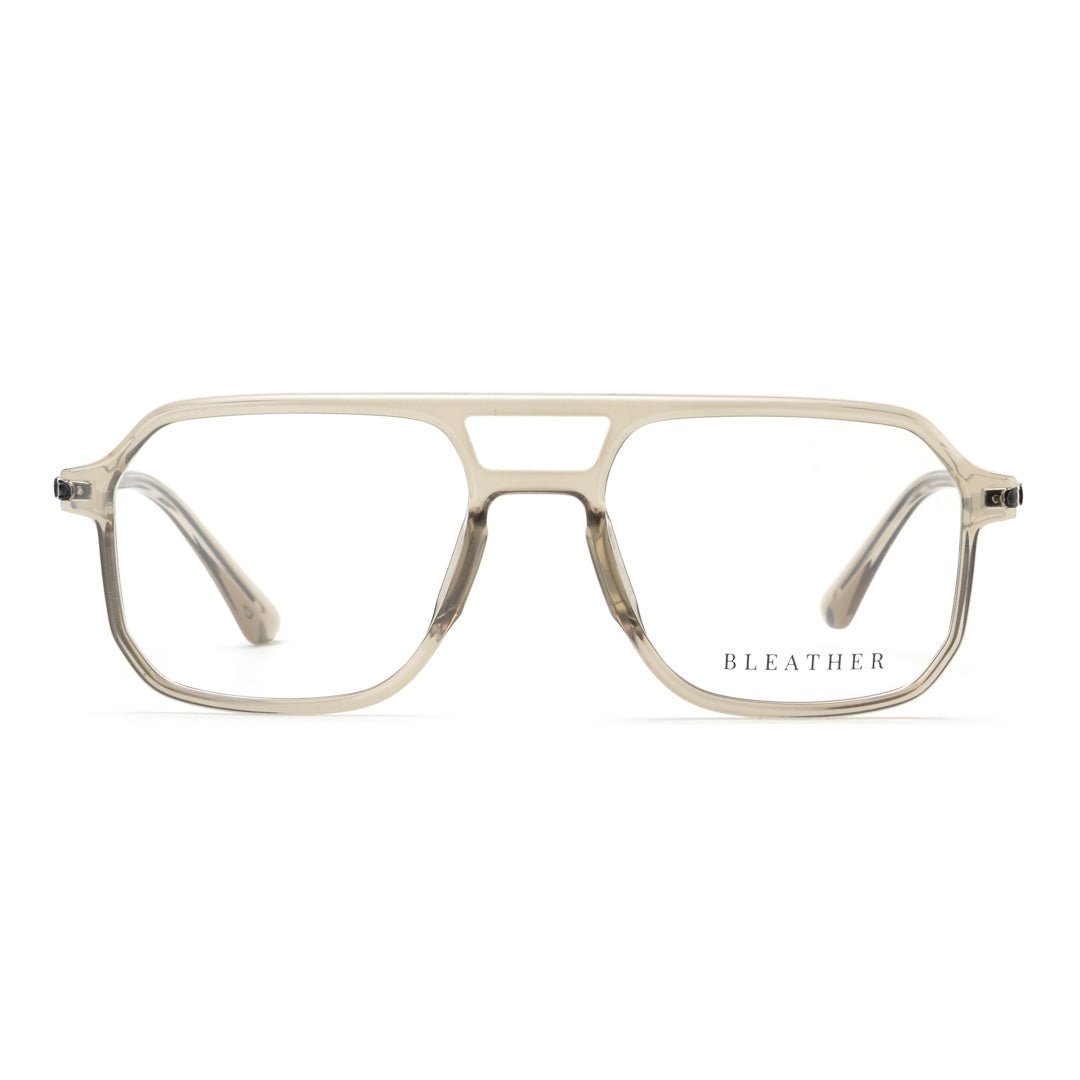 Optique: Bleather Thorne Beige - Drlunettes