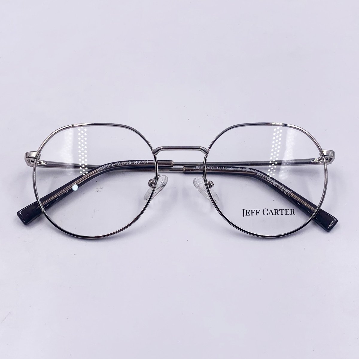 Optique : Jeff Carter JC10019 C1 Silver - Drlunettes