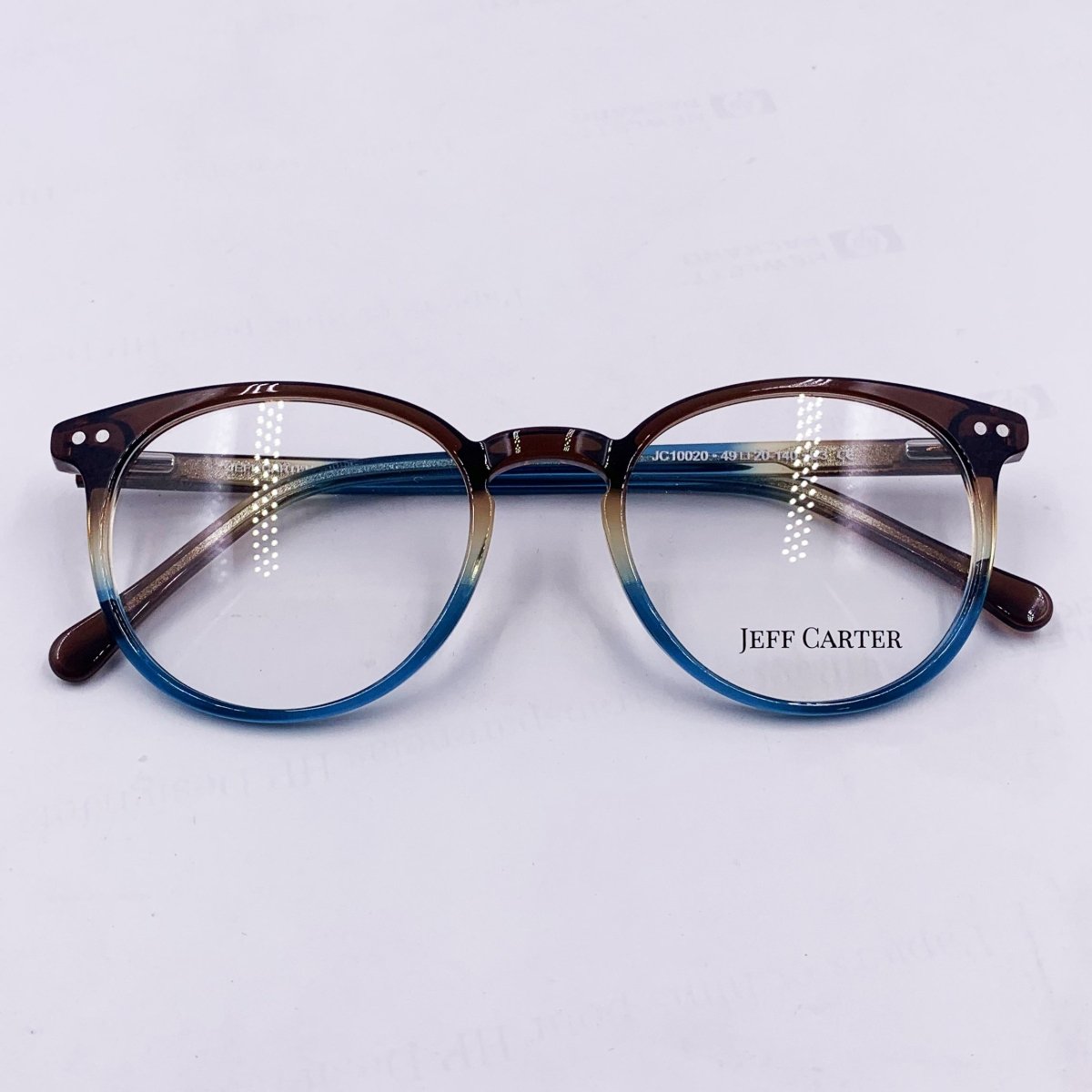 Optique: Jeff Carter JC10020 C3 Mr/Bleu - Drlunettes