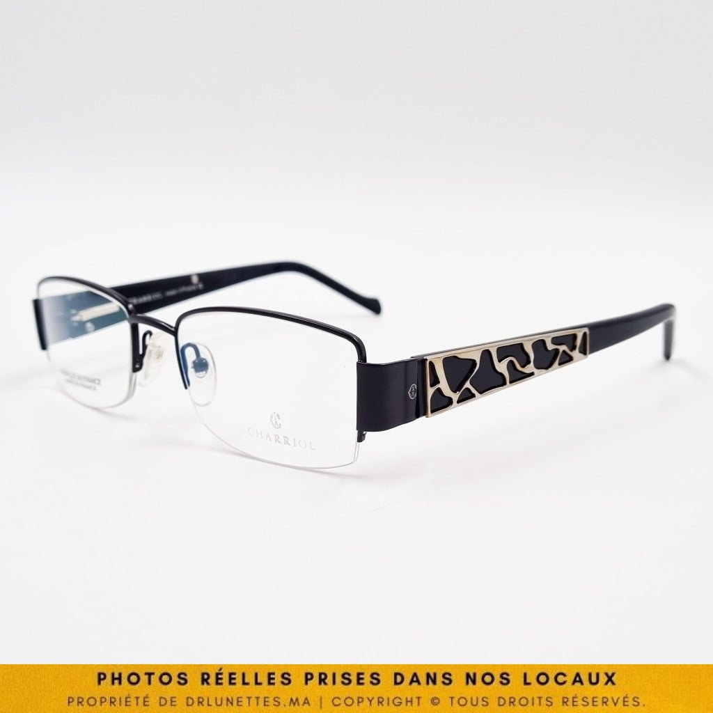 Optiques: CHARRIOL PC7361 Noir/Silver – Drlunettes