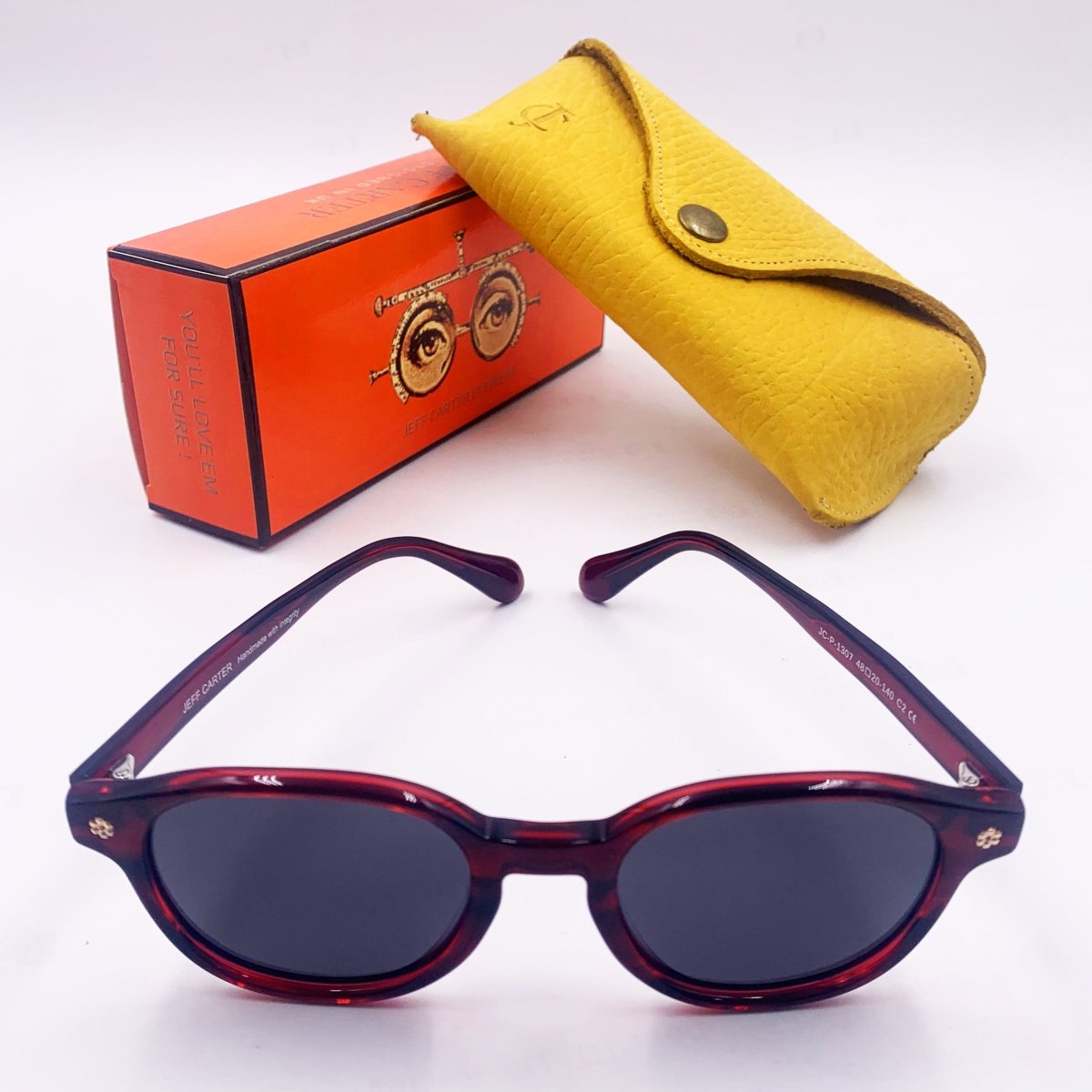 Solaire: Jeff Carter JC - P - 1307 C2 Noir/Bordeau - Drlunettes