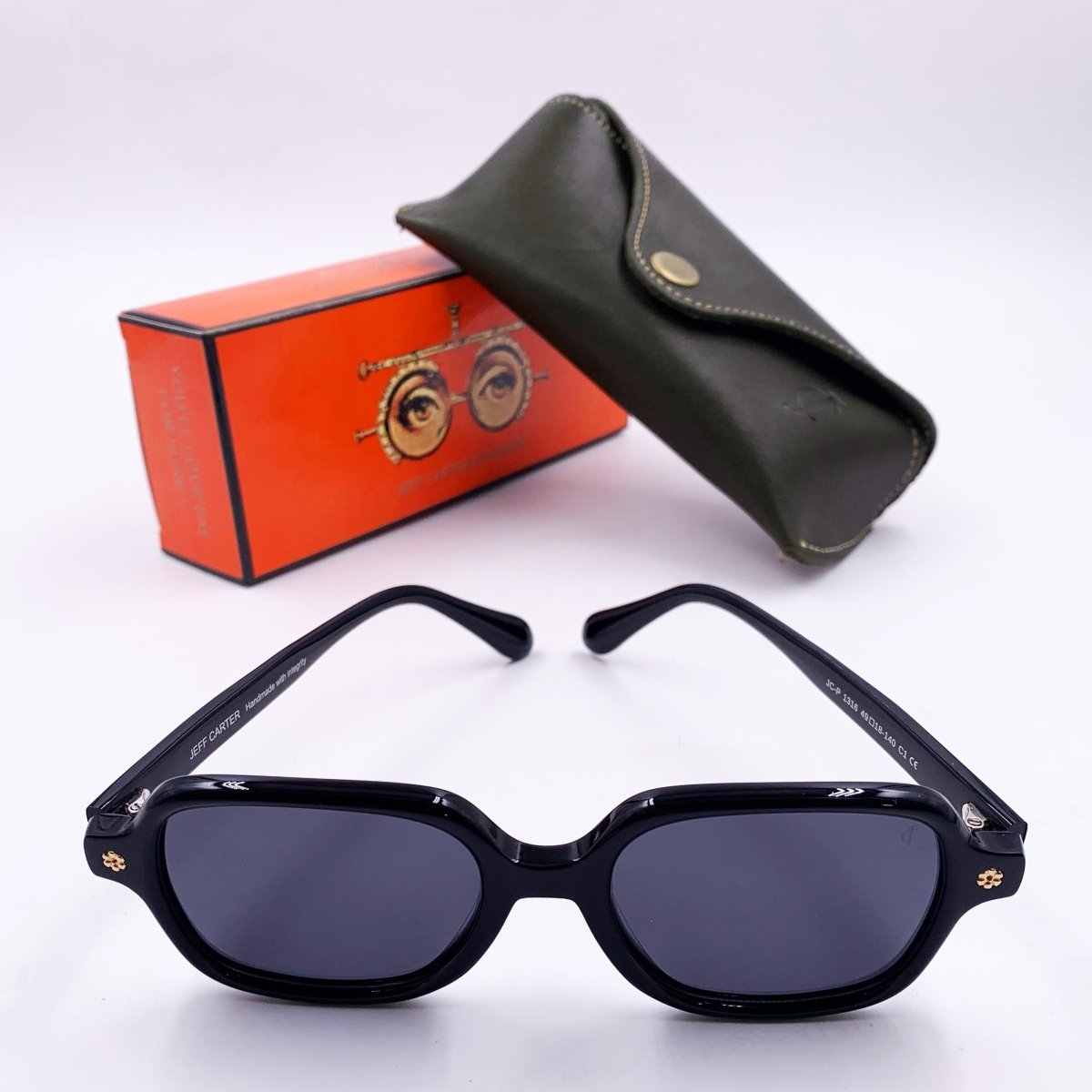 Solaire: Jeff Carter JC - P - 1316 C1 Noir/BL - Drlunettes