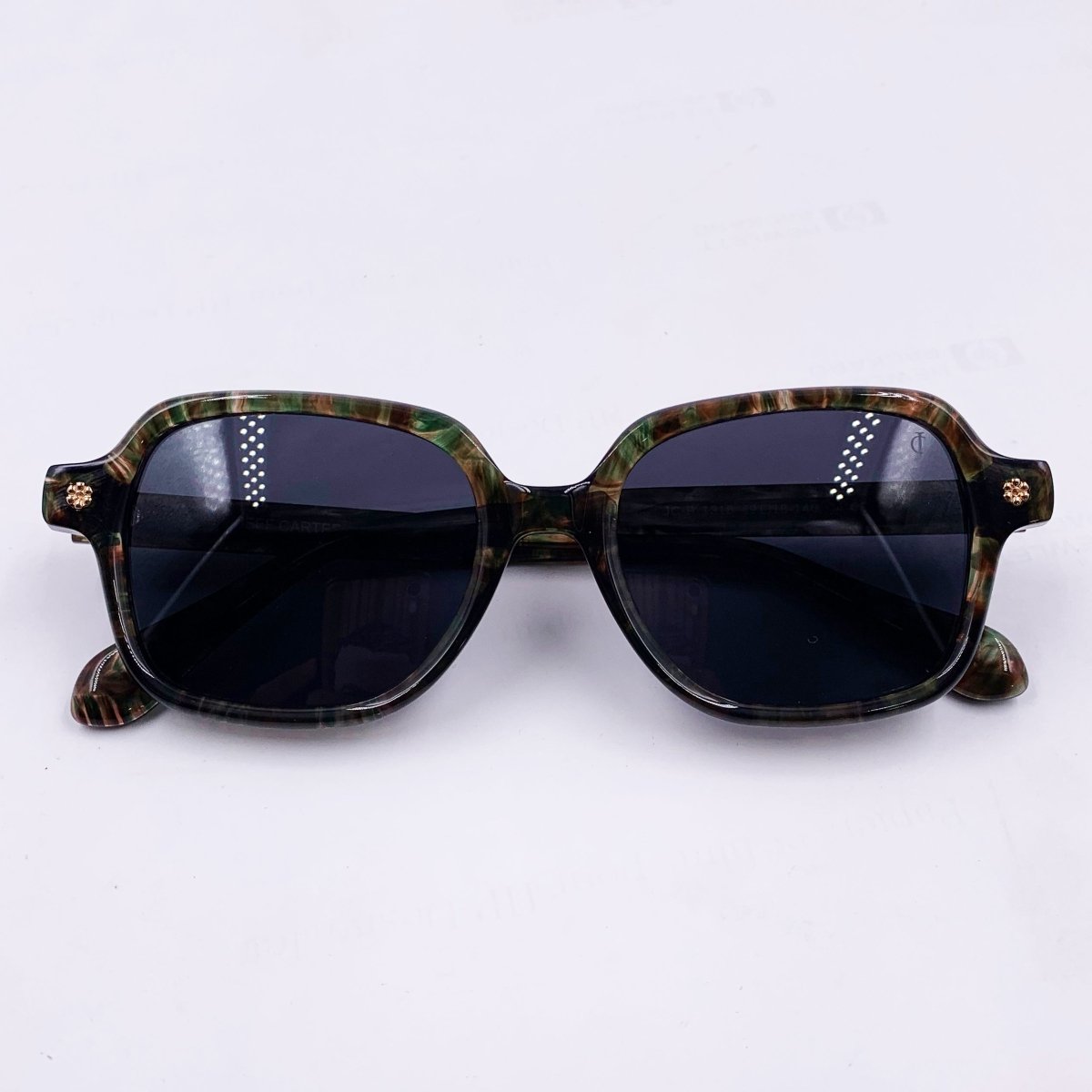 Solaire: Jeff Carter JC - P - 1316 C4 Noir/Vert griffé - Drlunettes