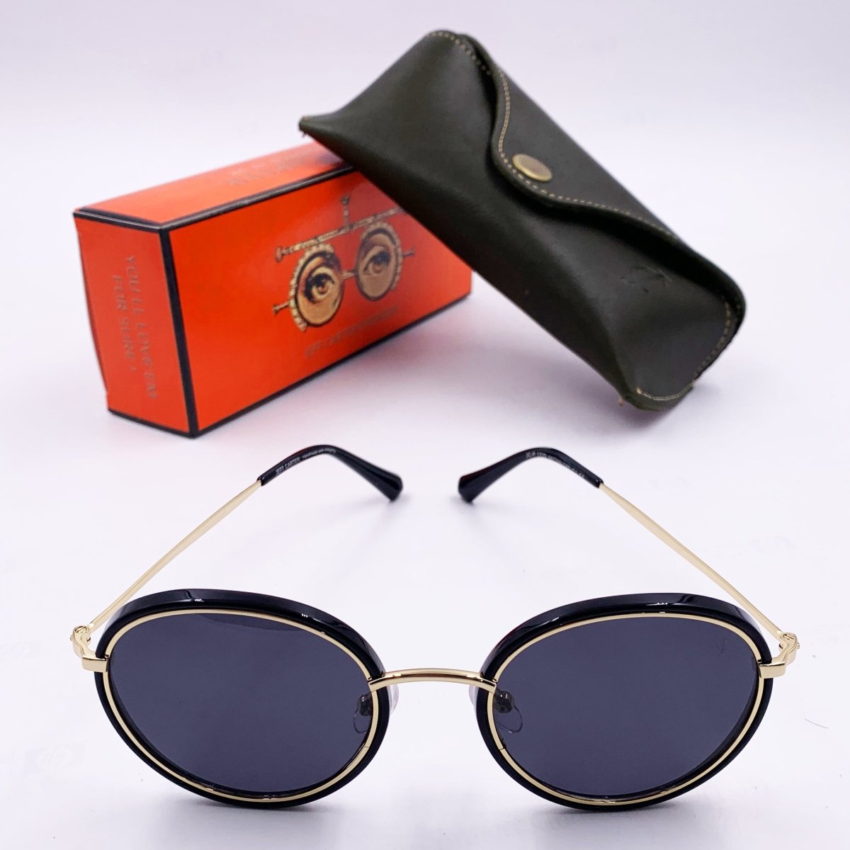 Solaire: Jeff Carter JC - P - 1338 C3 Noir/BL;G - Drlunettes