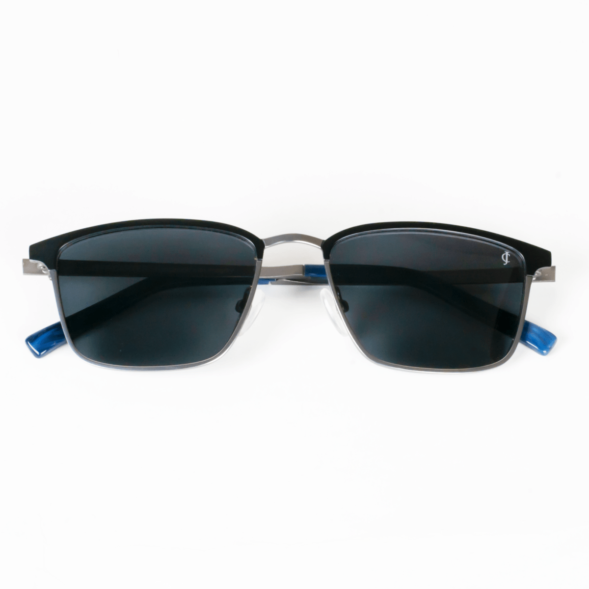 Solaire: Jeff Carter JC - P - 1341 C3 Noir/Gry;BL - Drlunettes