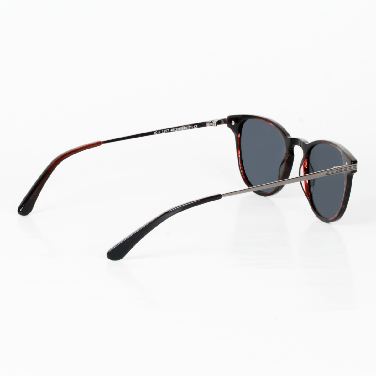 Solaire: Jeff Carter JC - P - 1357 C3 Noir/BL;Bordeau - Drlunettes