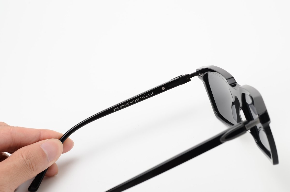 Solaire: Zest - Broadway c1 Noir - Drlunettes