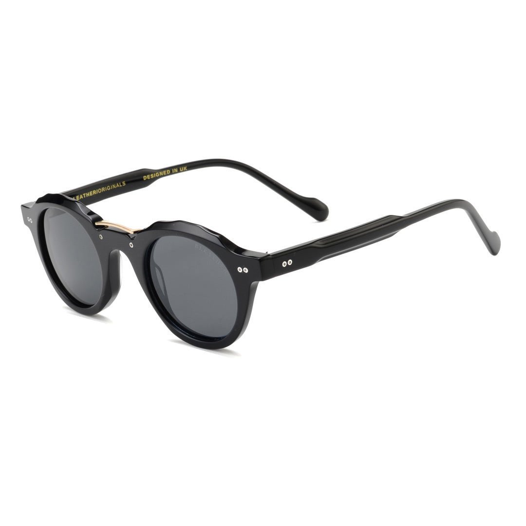 Solaires: Bleather Enigma Noir - Drlunettes