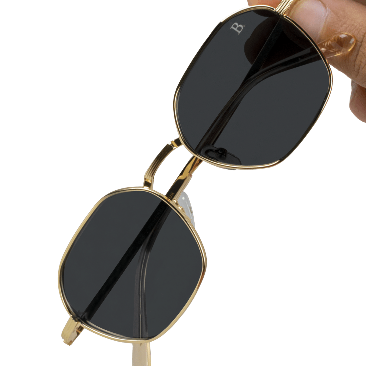 Solaires: Bleather LUMINAL S C1 Noir/doré - Drlunettes
