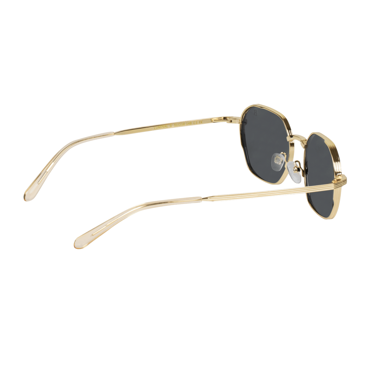Solaires: Bleather LUMINAL S C1 Noir/doré - Drlunettes