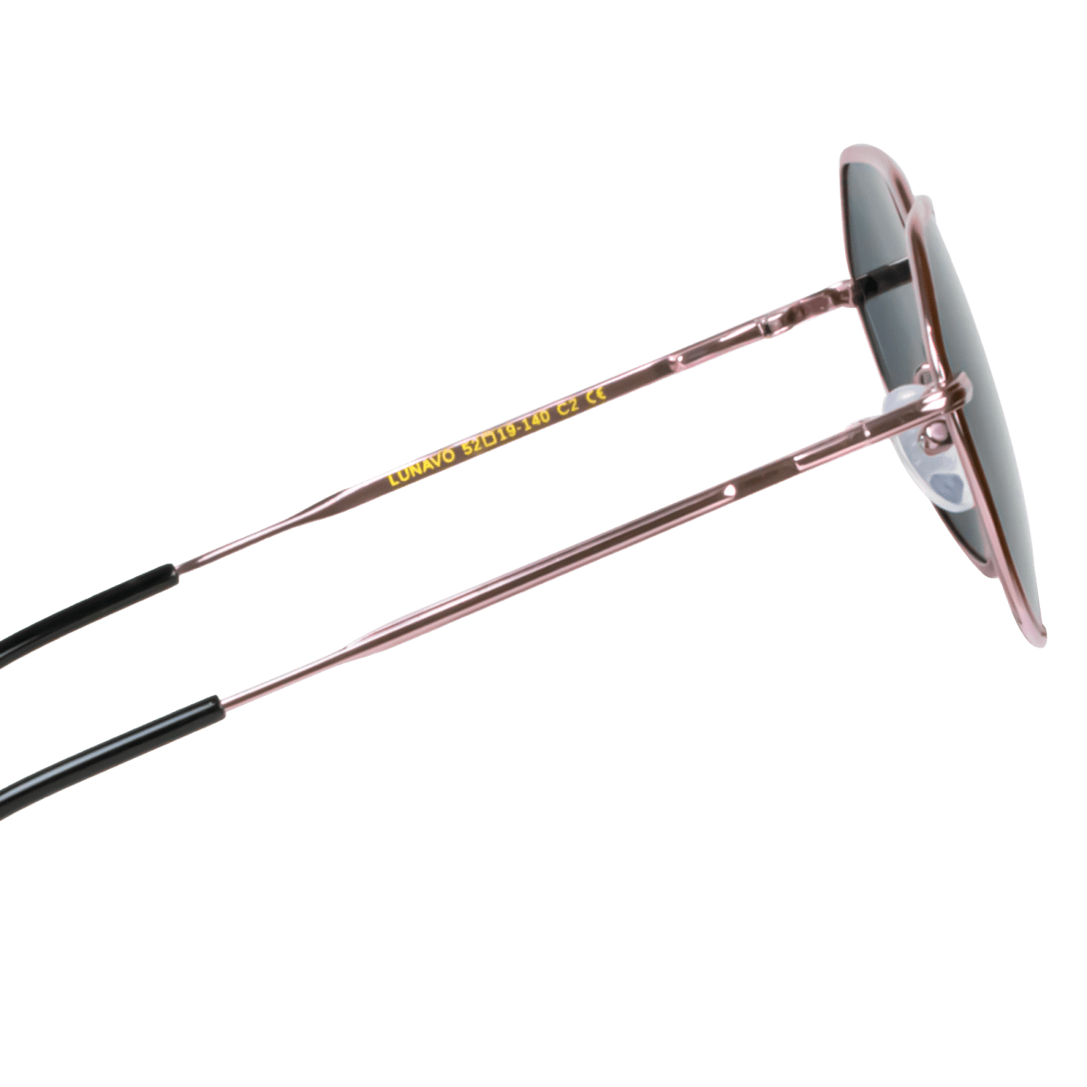 Solaires: Bleather LUNAVO C2 Nr/RoseGold - Drlunettes