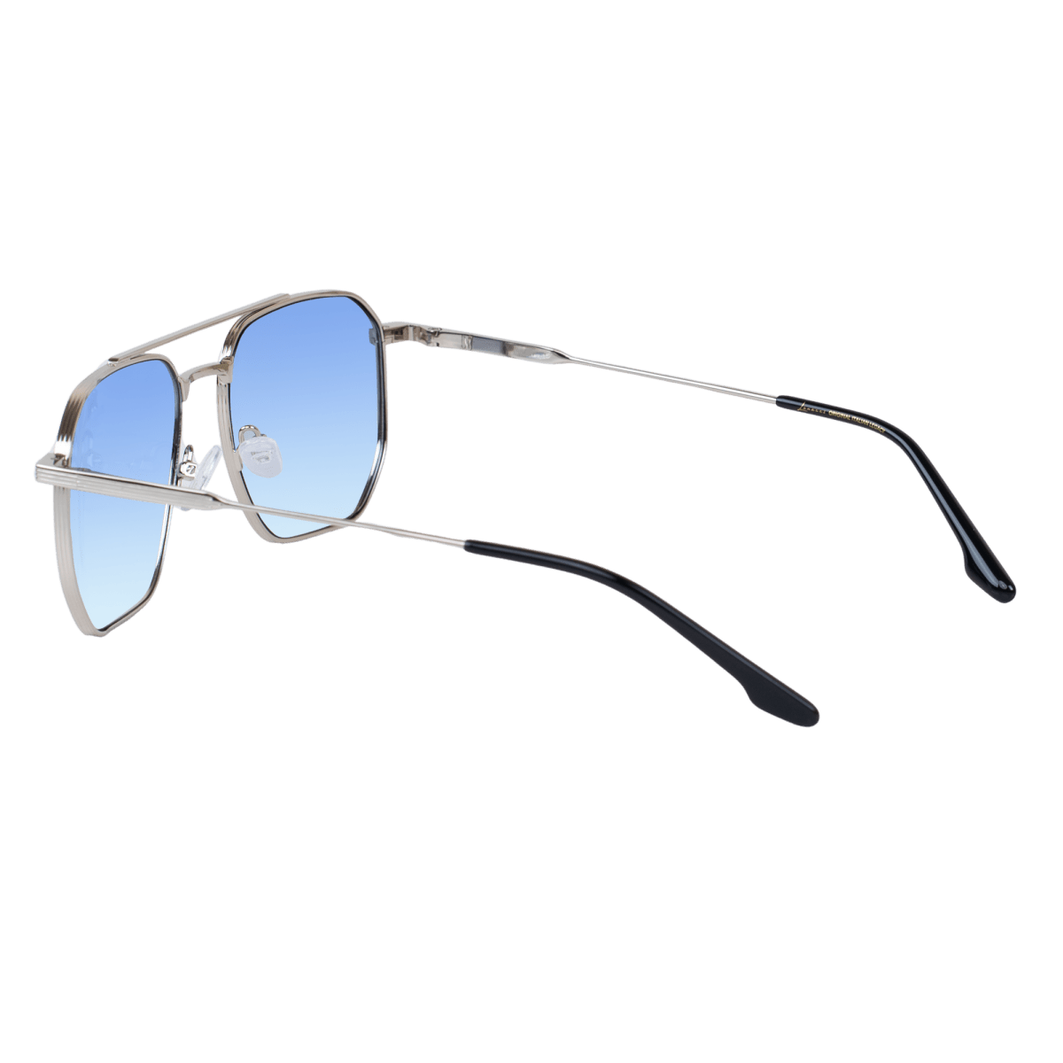 Solaires: Lenacci LN - 1004 - SM C4 Bleu trans/Silver - Drlunettes