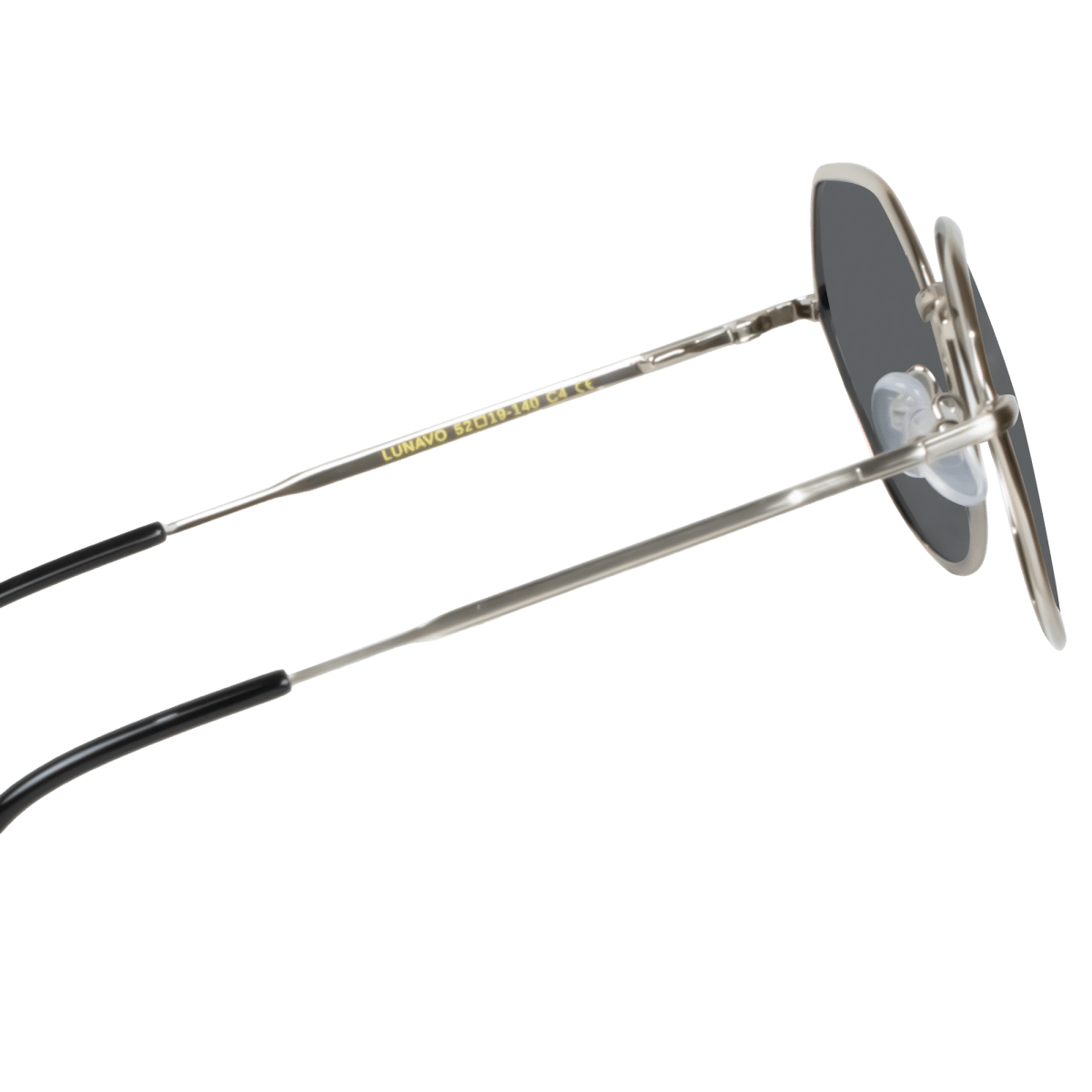 Lunettes de soleil unisex: Bleather LUNAVO C4 Nr/Silver - Drlunettes