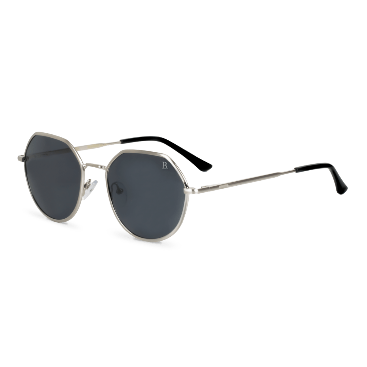 Lunettes de soleil unisex: Bleather LUNAVO C4 Nr/Silver - Drlunettes