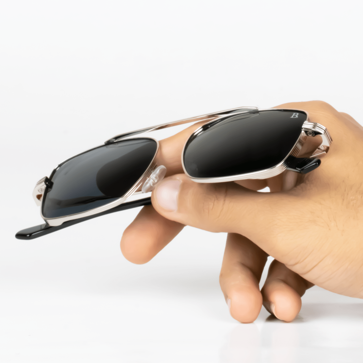 Lunettes de soleil unisex: Bleather SOLAR C2 Nr/Silver - Drlunettes