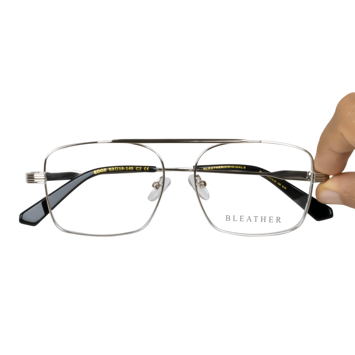 Optique :Bleather EDGE C2 Silver - Drlunettes