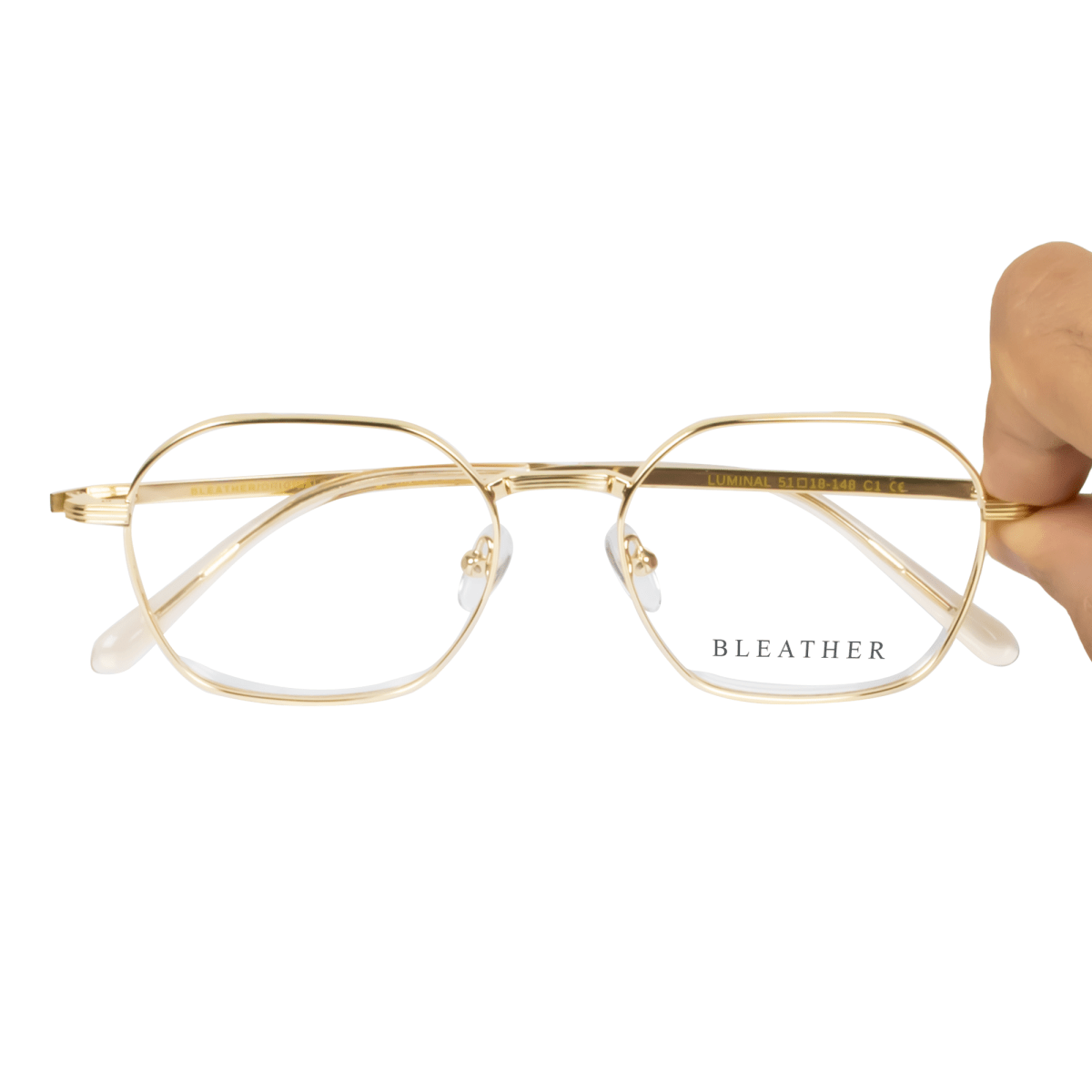 Optique :Bleather LUMINAL C1 Gold - Drlunettes