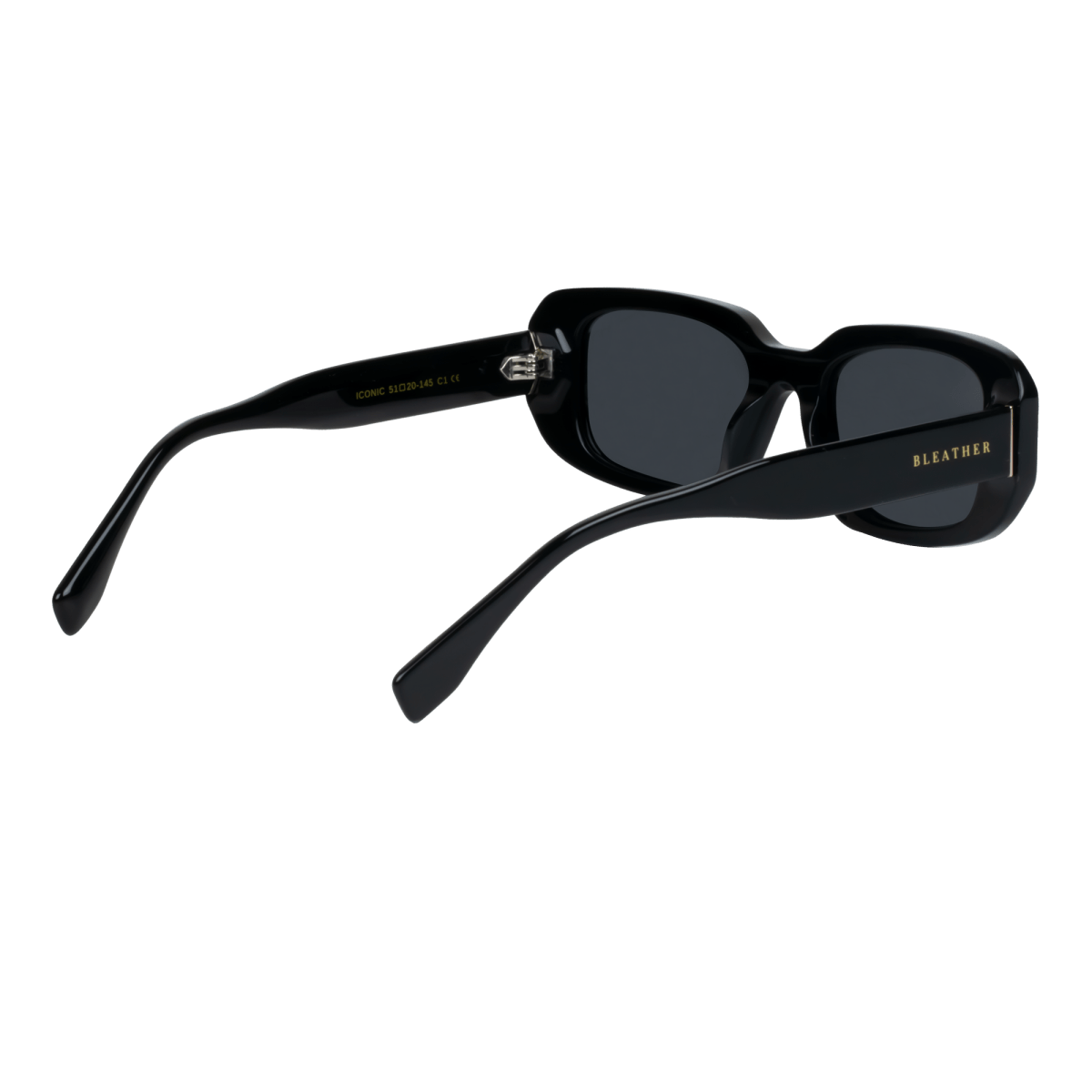 Solaires: Bleather ICONIC C1 Noir - Drlunettes