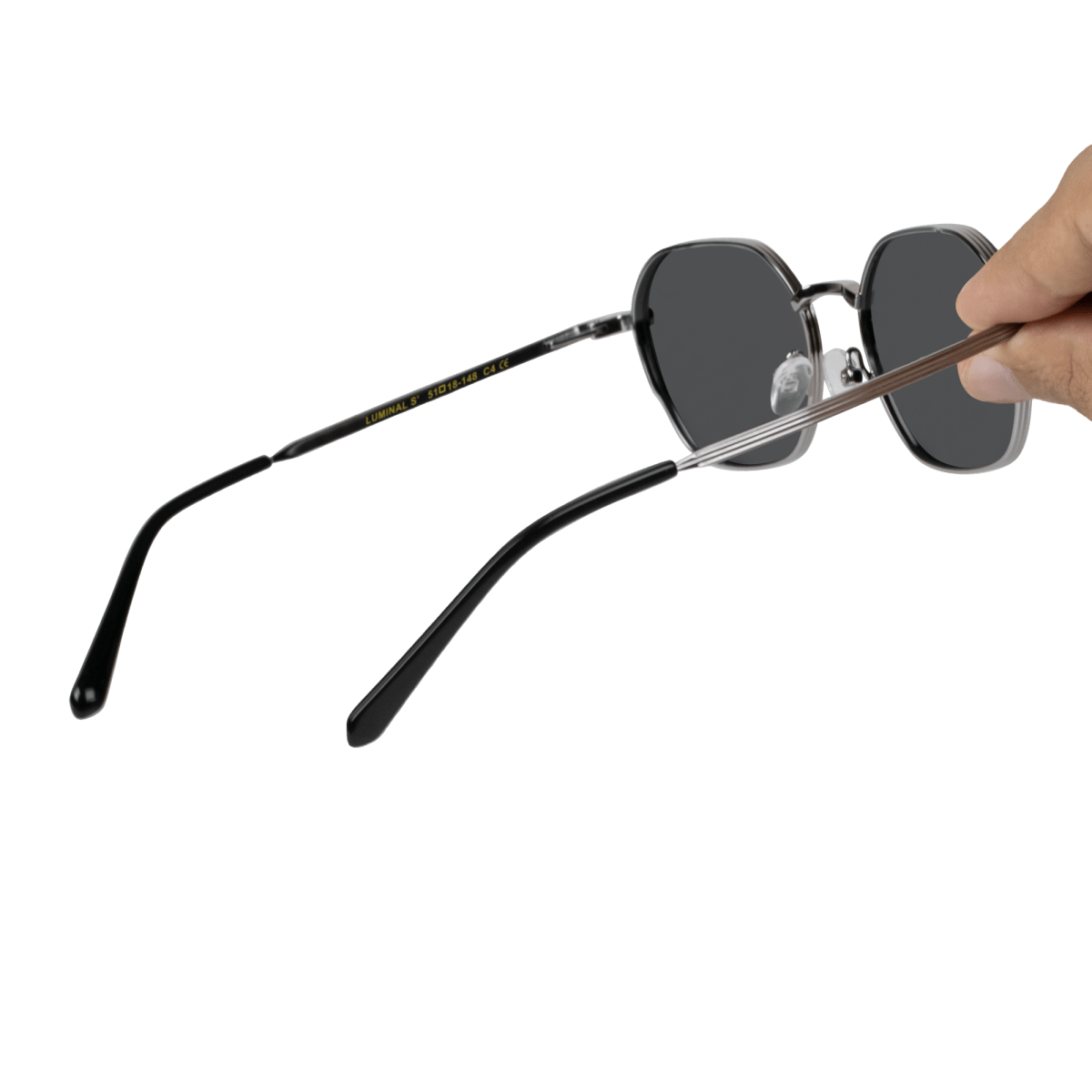 Solaires: Bleather LUMINAL S C4 Noir/argenté - Drlunettes