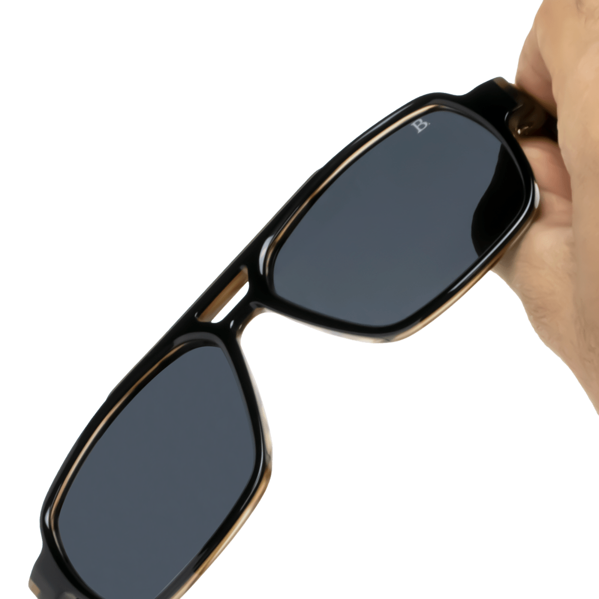 Solaires: Bleather POLARIS C4 Nr/BL;Havane - Drlunettes