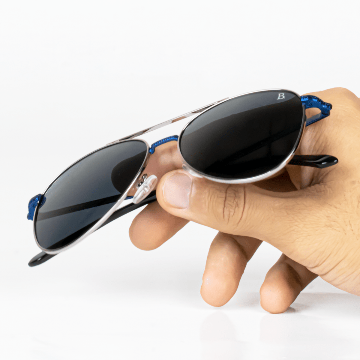 Solaires: Bleather SUPEROVAC C3 Nr/Silver;Bleu - Drlunettes